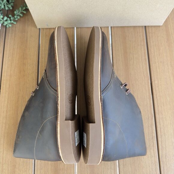 Clarks® (Men\'s 10.5 M) Bushacre™ 2 Brown Desert Leather Chukka Boots - $120 New main image 9